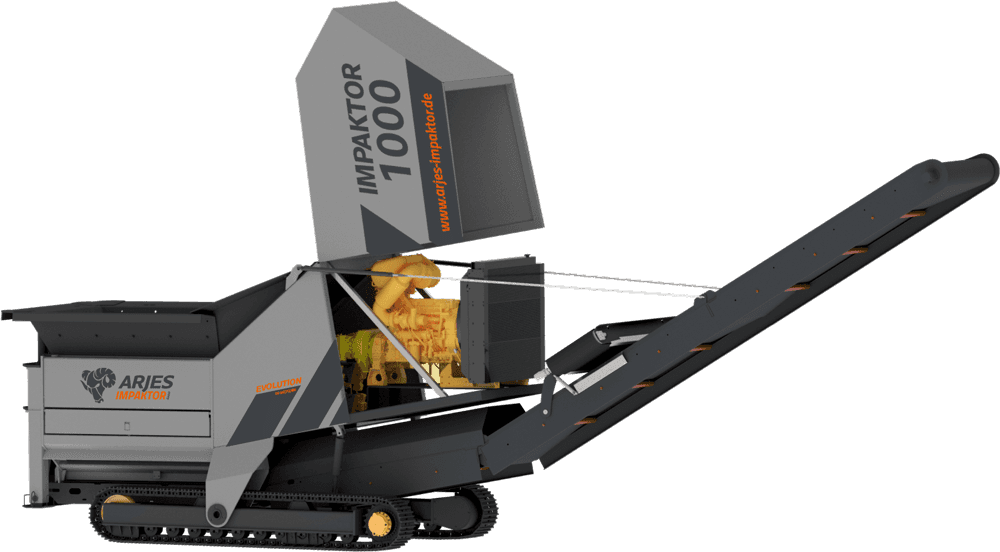 IMPAKTOR 1000 - Commercial Waste Processing - Technical View