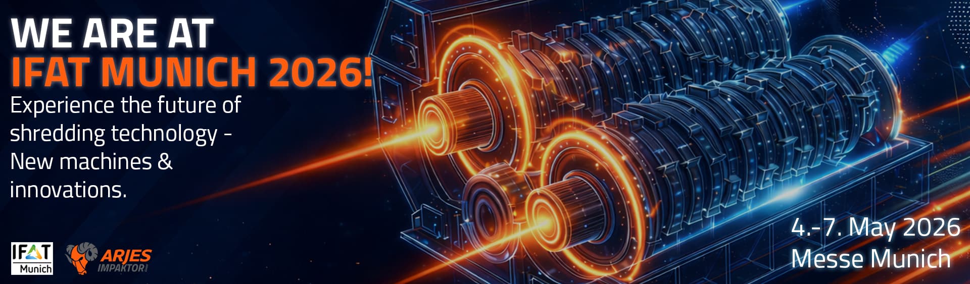 IFAT Munich 2026 Banner