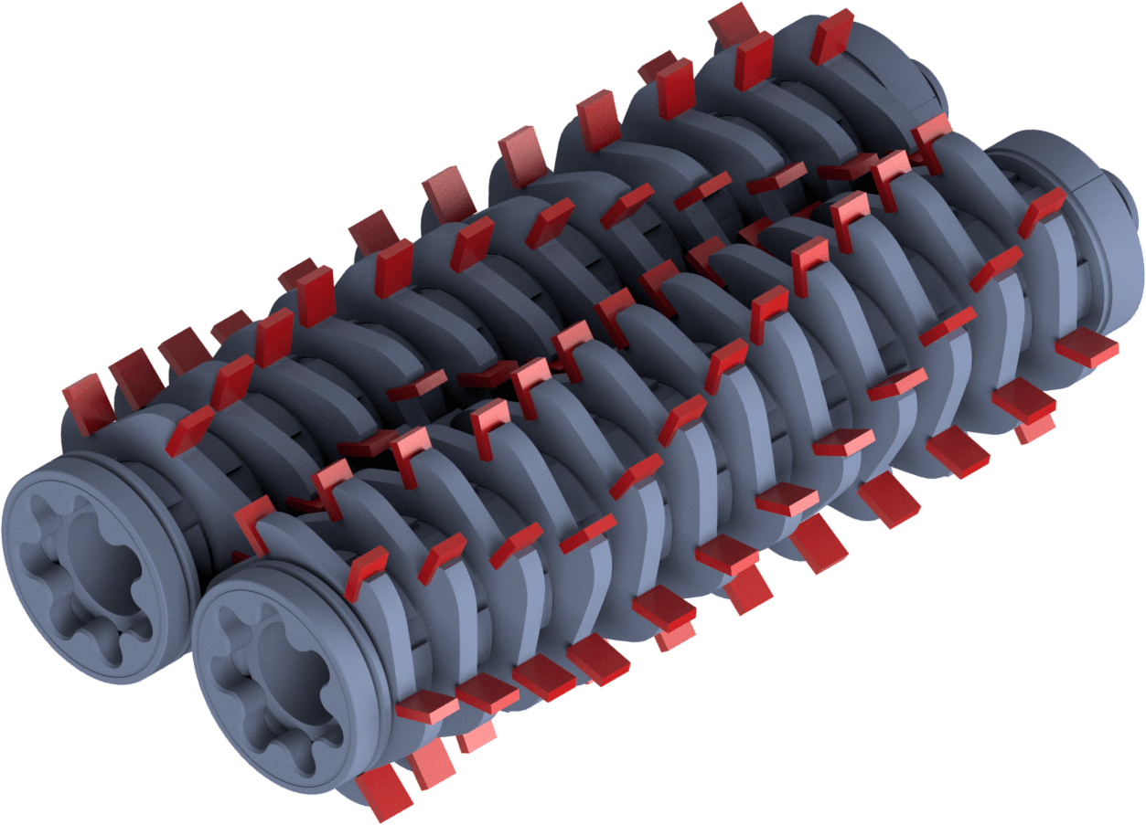 IMPAKTOR 1000 - Commercial Waste Processing - Shaft Configuration 2