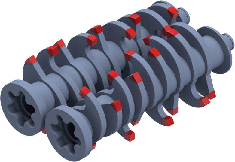 IMPAKTOR 250 EVO I - Construction Waste Processing - Shaft Configuration 1